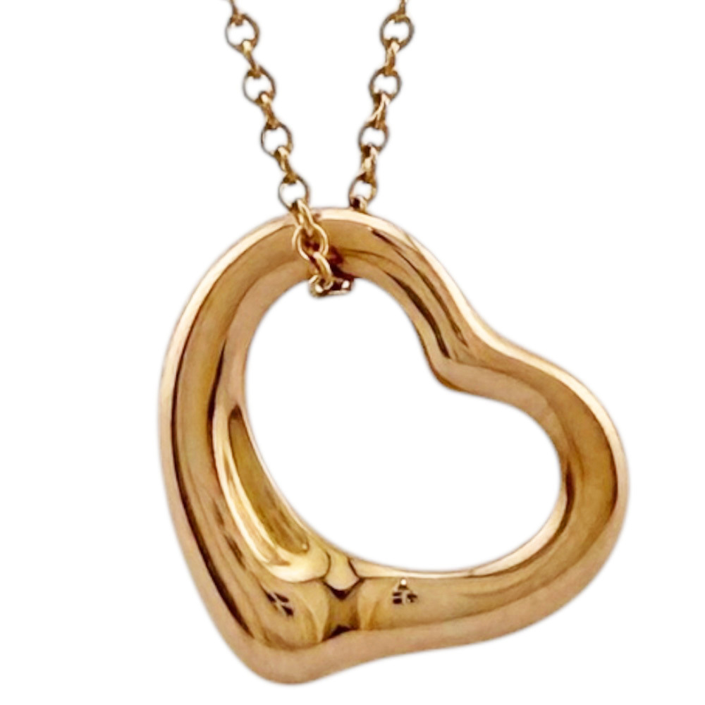 TIFFANY & CO. 18k Gold Heart Necklace